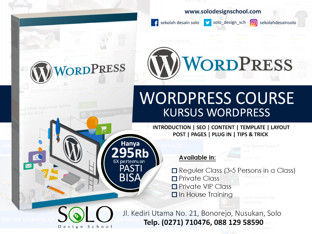 Kursus Wordpress Solo