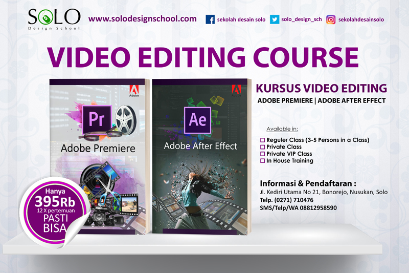 Kursus Video Editing Solo